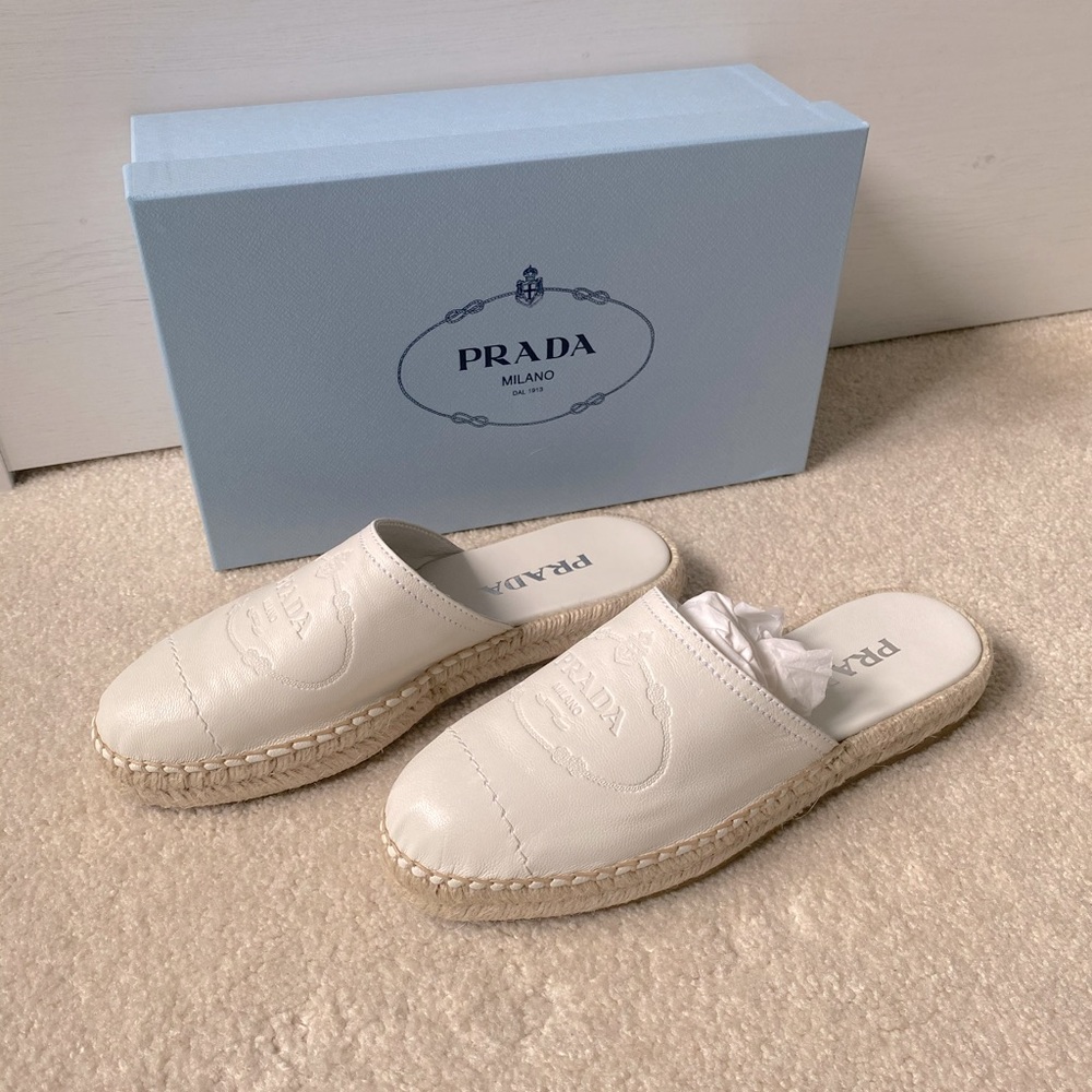 SOLD **BRAND NEW PRADA ESPADRILLES** - Picture 3 of 9
